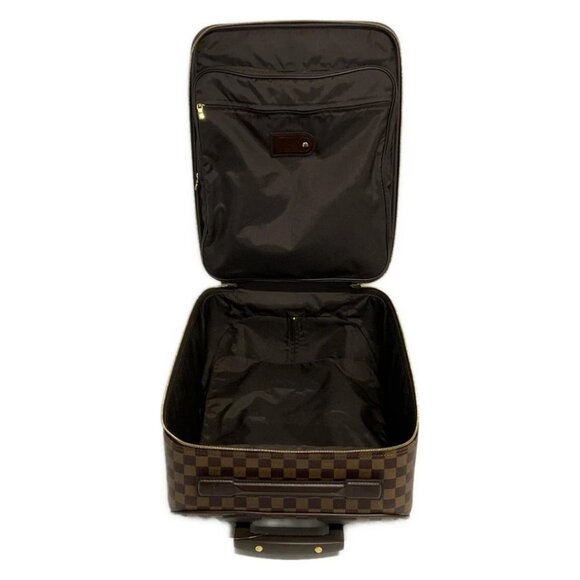 LOUIS VUITTON Pegase 45 (Old Model) Ebene Damier Suitcase 926-090125 - Picture 11 of 14